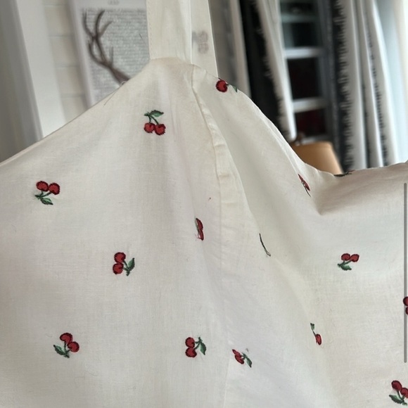 Forever 21+ Cherry Embroidered Halter dress - Picture 4 of 7